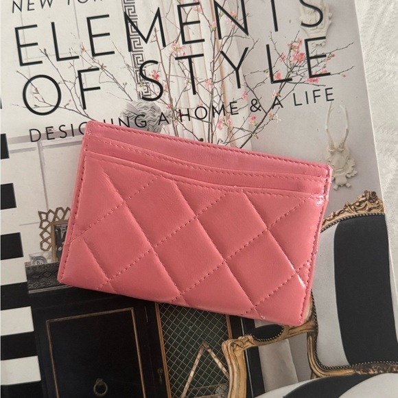 Authentic Chanel Card Holder -Pink - Picture 2 of 8